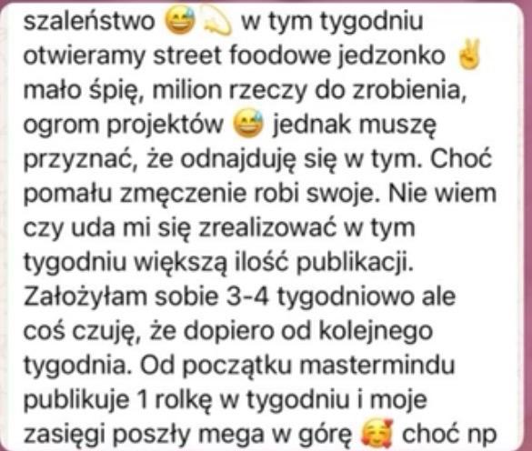 Opinia klientki